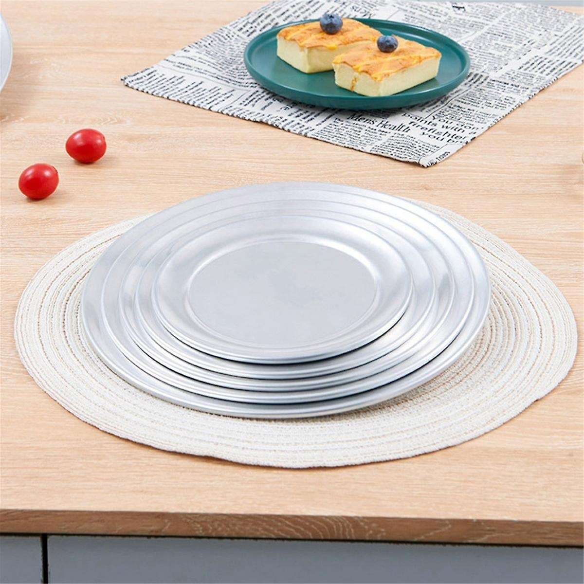 16-Inch Wide Rim Aluminum Pizza Pan Baking Tray - , , Perfect Bake