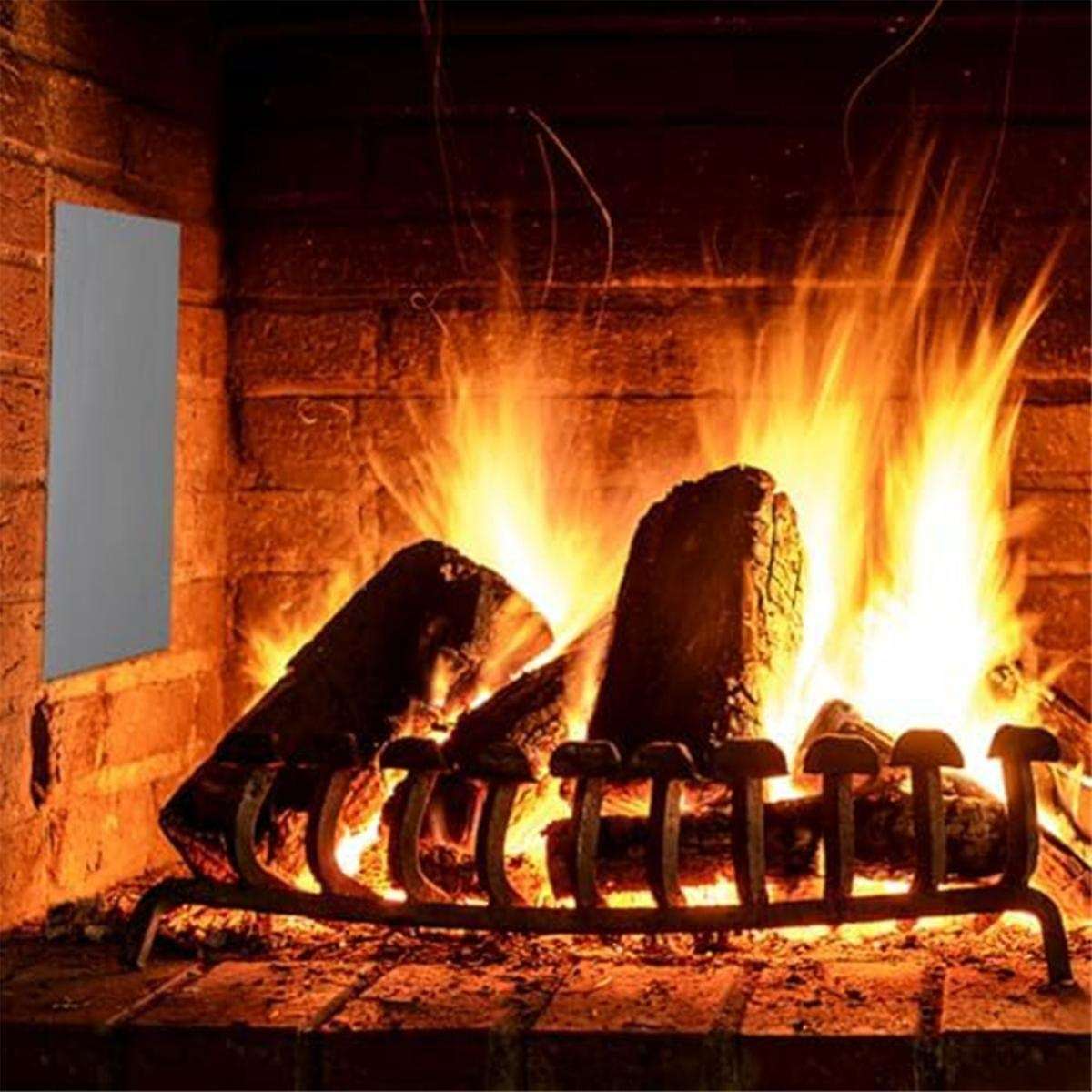 16Pcs Ceramic Fiber PapersMicrowave Ceramic Paper Insulation Gasket Paper Fireproof Microwave Kiln P