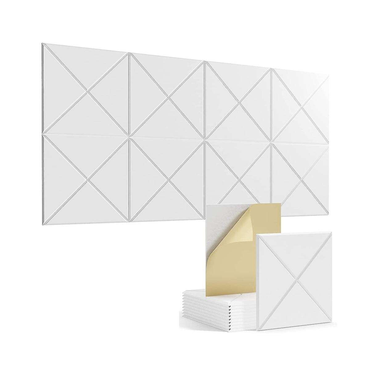 16pcs Self-adhesive Acoustic Panels,square Sound Proof Foam Panels,12x12x0.4in High Density Soundpr