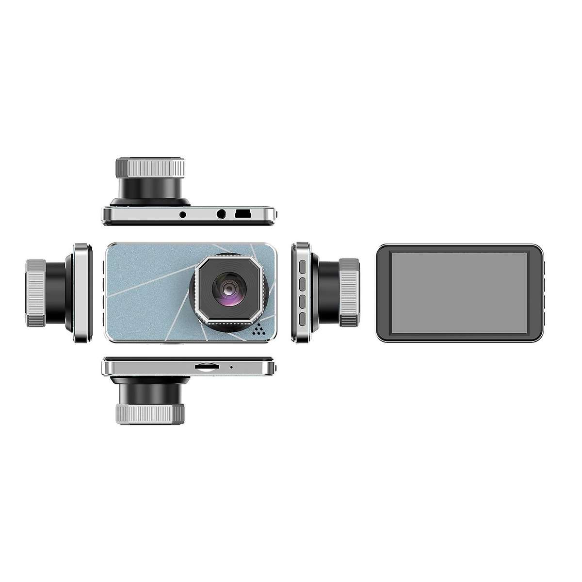 170 Degree Wide Angle Dash Camera Car Camera HD 1080P 4.0 Inch Dash Cam Driving Recorder Loop Record