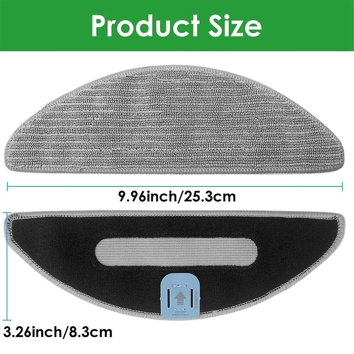 18 Pcs Mop Pads for Combo I5, I5+,j5, J5+ Robot Vacuum Microfiber Washable Reusable Mopping Cloth