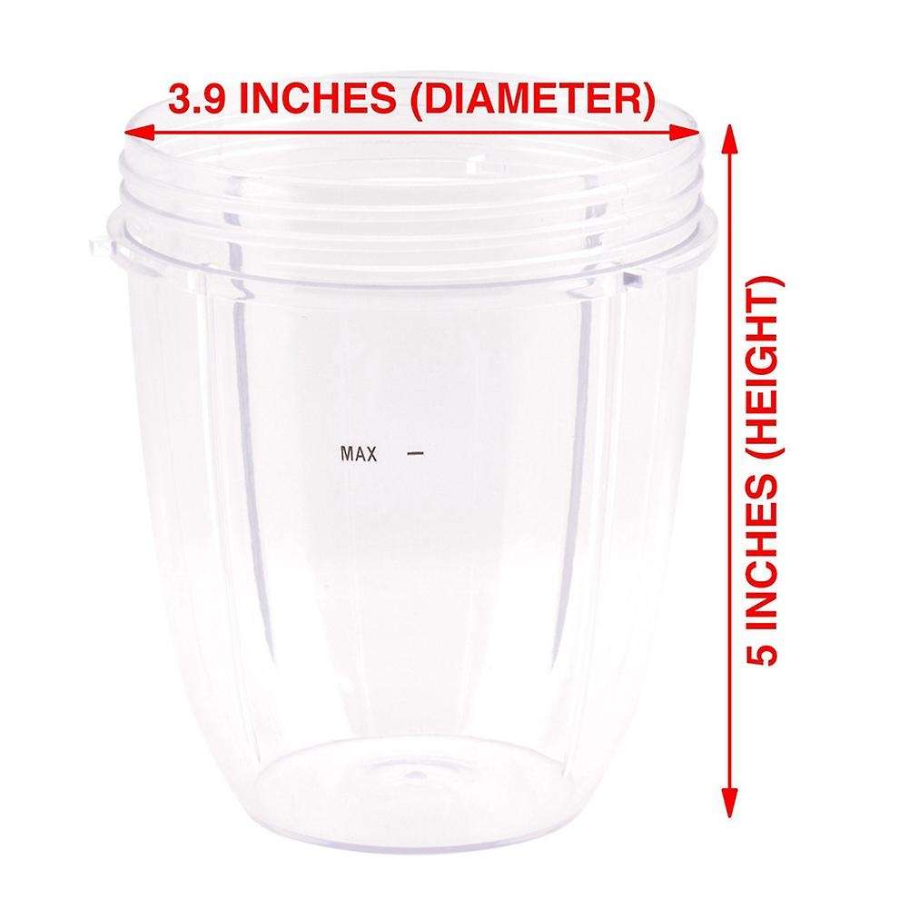 18OZ 24OZ Juicer Cup with Extractor Blade Fit for 1200W Blender Replacement Parts
