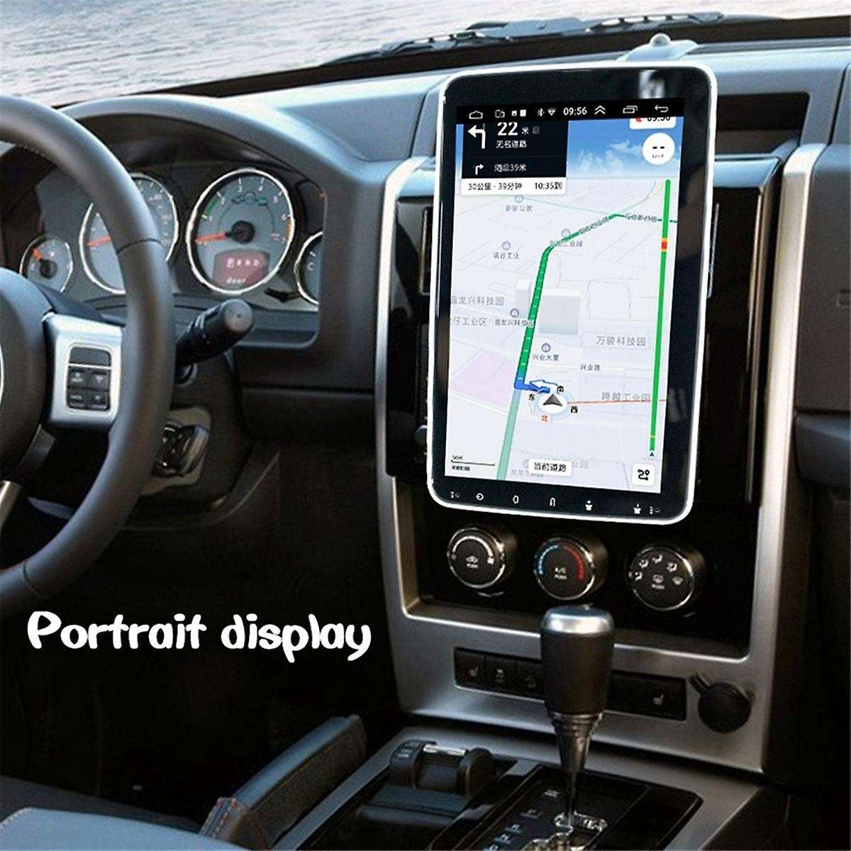 1Din Adjustable Rotatable Screen 2G+64G Car Multimedia Player 10.1Inch Android 13 Wireless CarPlay A