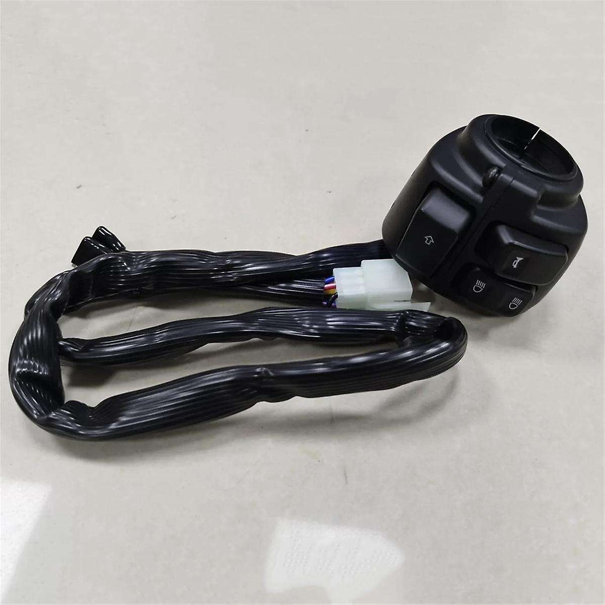 1inch Handlebar Control Switch + Wiring Harness for Dyna FXDF FXDWG Softail