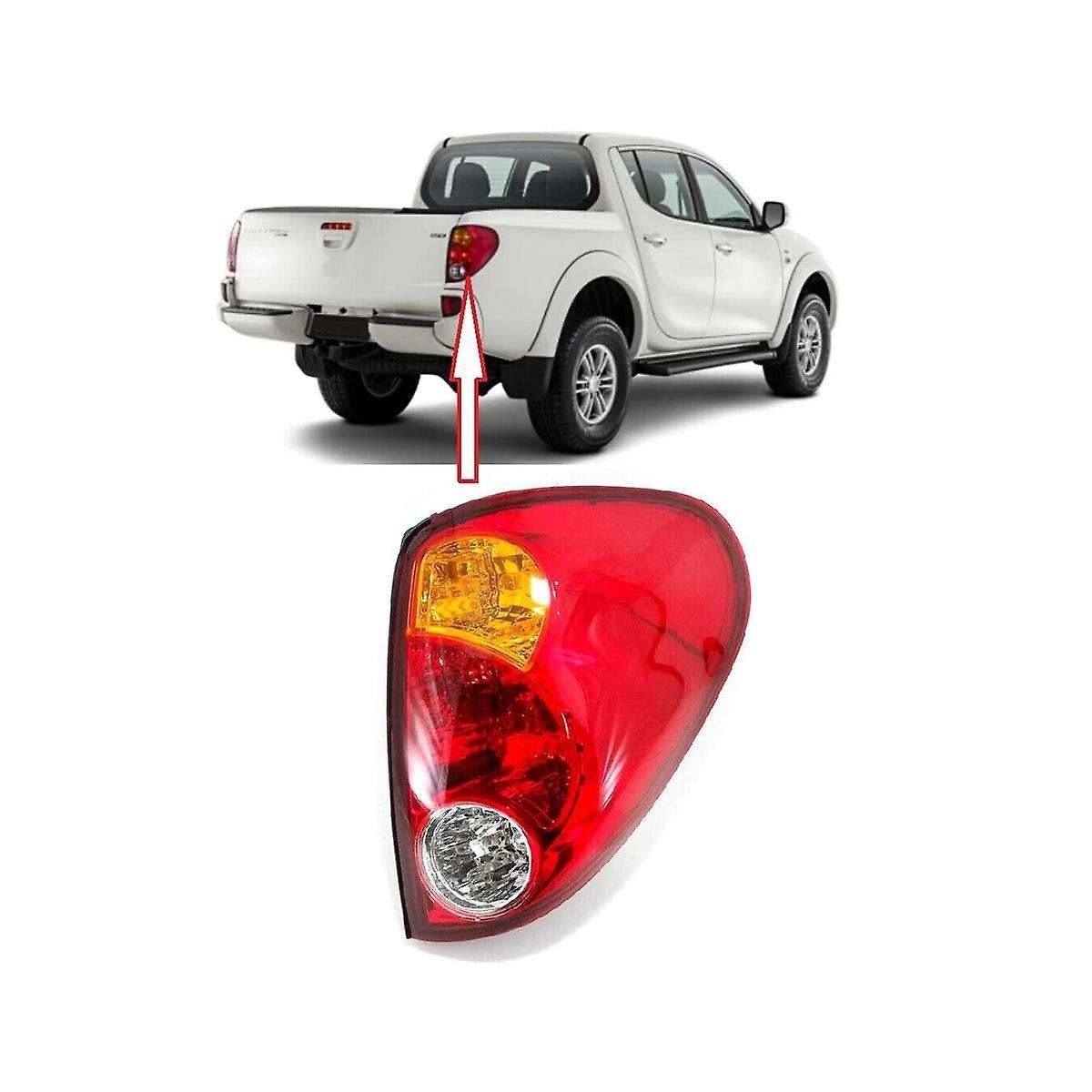 1pair Car Combination Tail Light (lh+rh) with Wiring Harness for L200 2005-2015 Brake Light 8330a009