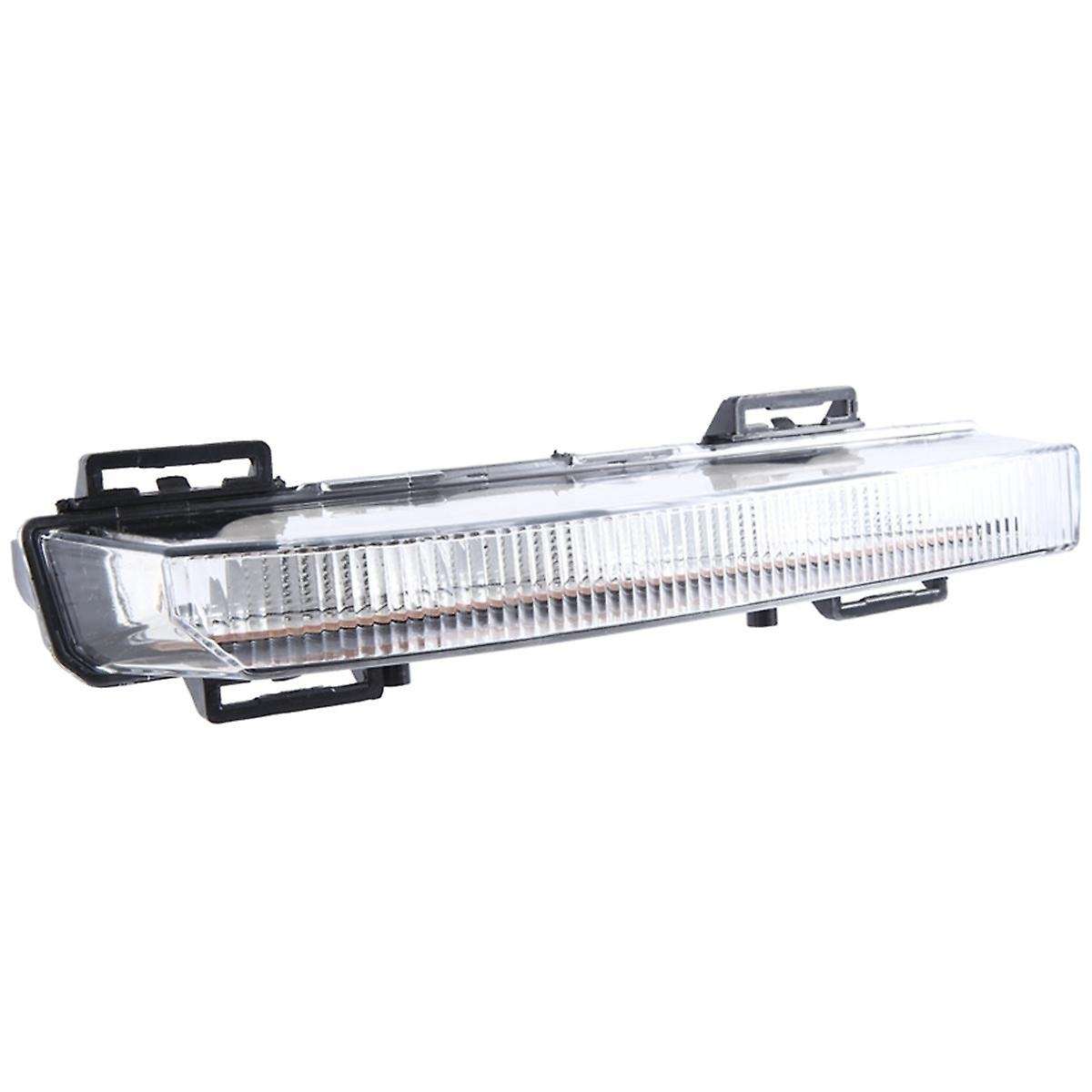 1pair Car Daytime Running Light(lh+rh)2049064802 2049064902 Front Bumper Light for - C-class W204 S2