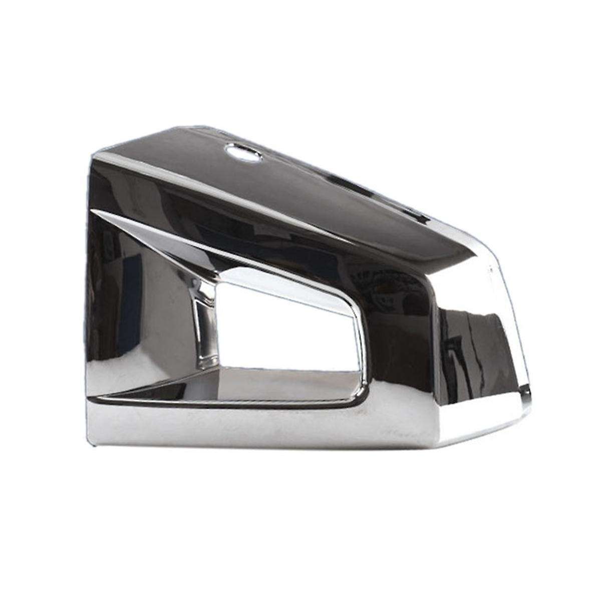 1pair Car Front Bumper Corner Cover Trim Abs Chrome for H3 H3t 2006-2010 Grill Racing End Cap Decor