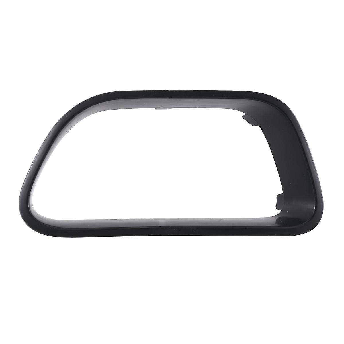 1pair Car Front Bumper Decorative Frame Angel Eyes Refit for C5 9817829477 9817829377 Black
