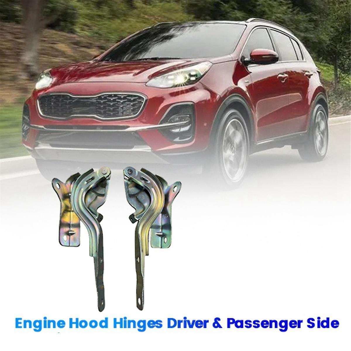 1Pair Car Hood Hinges Driver & Passenger Side 66920-Q2000 66910-Q2000 for 2019-2021 Engine Bonnet Hi