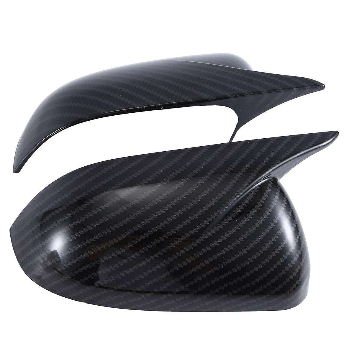 1pair Car Rearview Mirror Cover for K2 Kx 2017-2023 Ox Horn Side Mirror Shell Reverse Caps Trim Carb