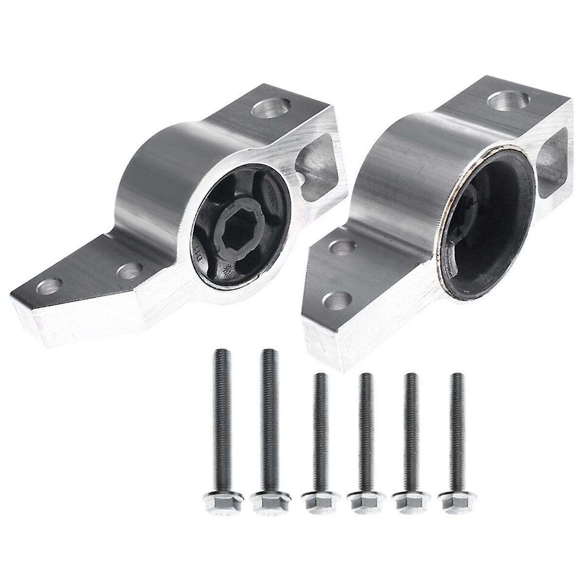 1Pair Control Arm Mount Bushing 1K0199231J 1K0199232J for A3 R32 Rabbit 06-12 Traction Arm Bushing