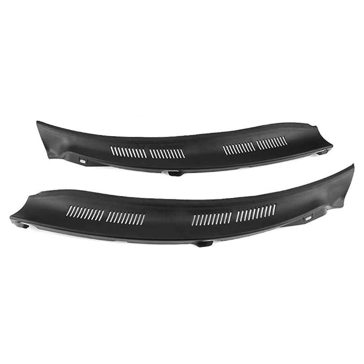 1Pair Front Windshield Wiper Cowl Trim Water Deflector Plate Neck Trim Panel for E-Class W210 1996-2