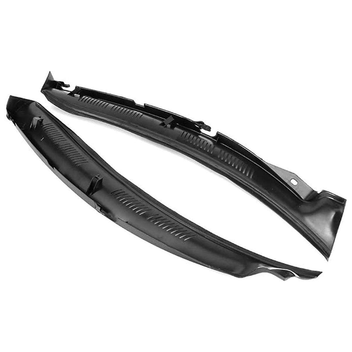 1Pair Front Windshield Wiper Cowl Trim Water Deflector Plate Neck Trim Panel for E-Class W210 1996-2