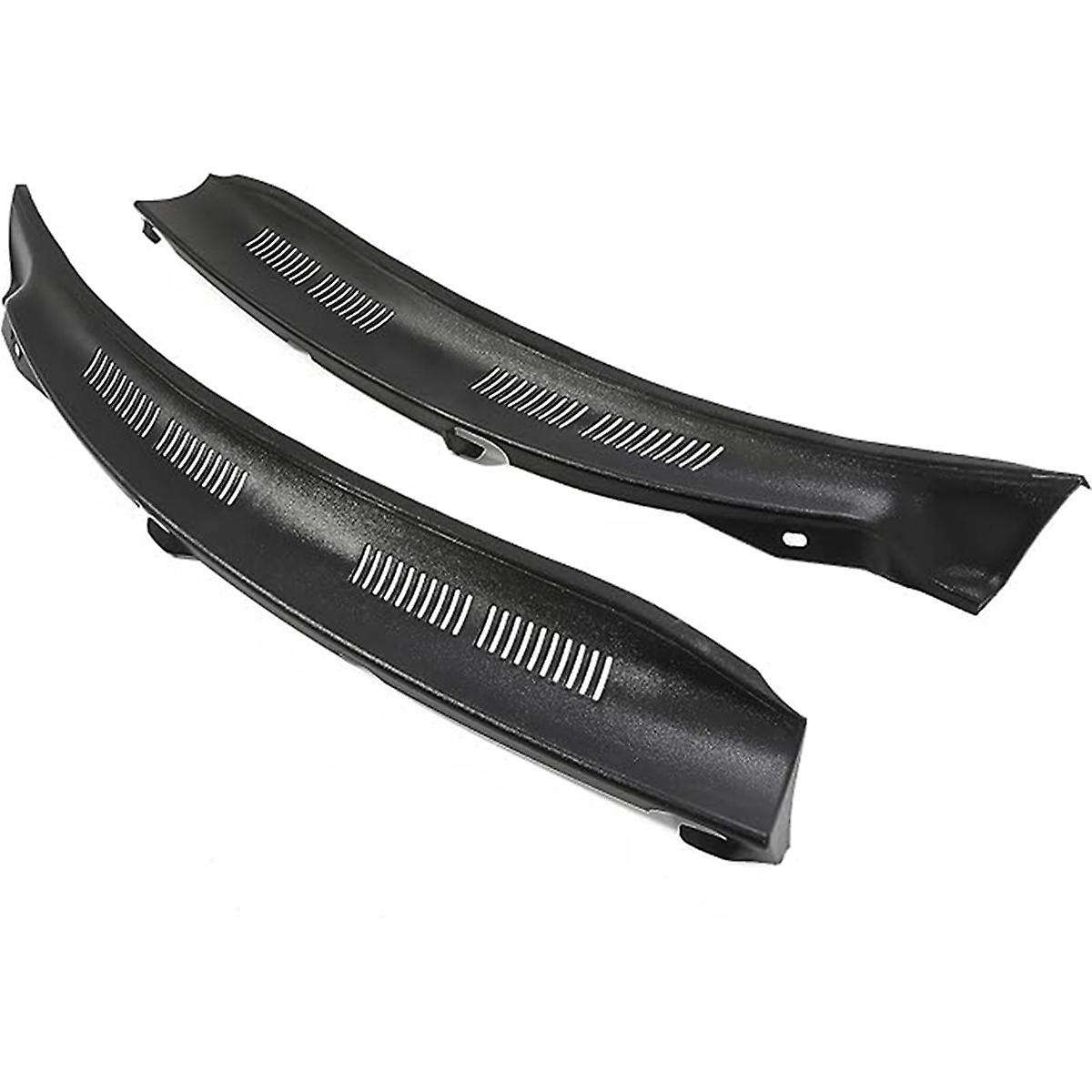 1Pair Front Windshield Wiper Cowl Trim Water Deflector Plate Neck Trim Panel for E-Class W210 1996-2