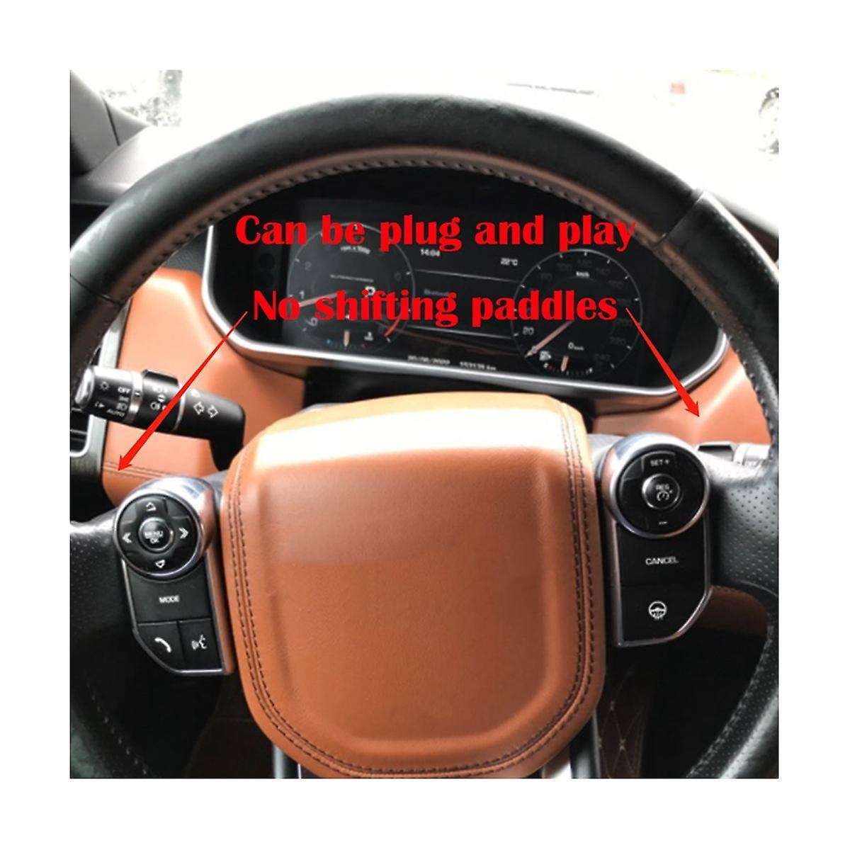 1pair Multifunction Steering Wheel Switch Touch Control Buttons for Range Sport L494 L405 5 Lr5