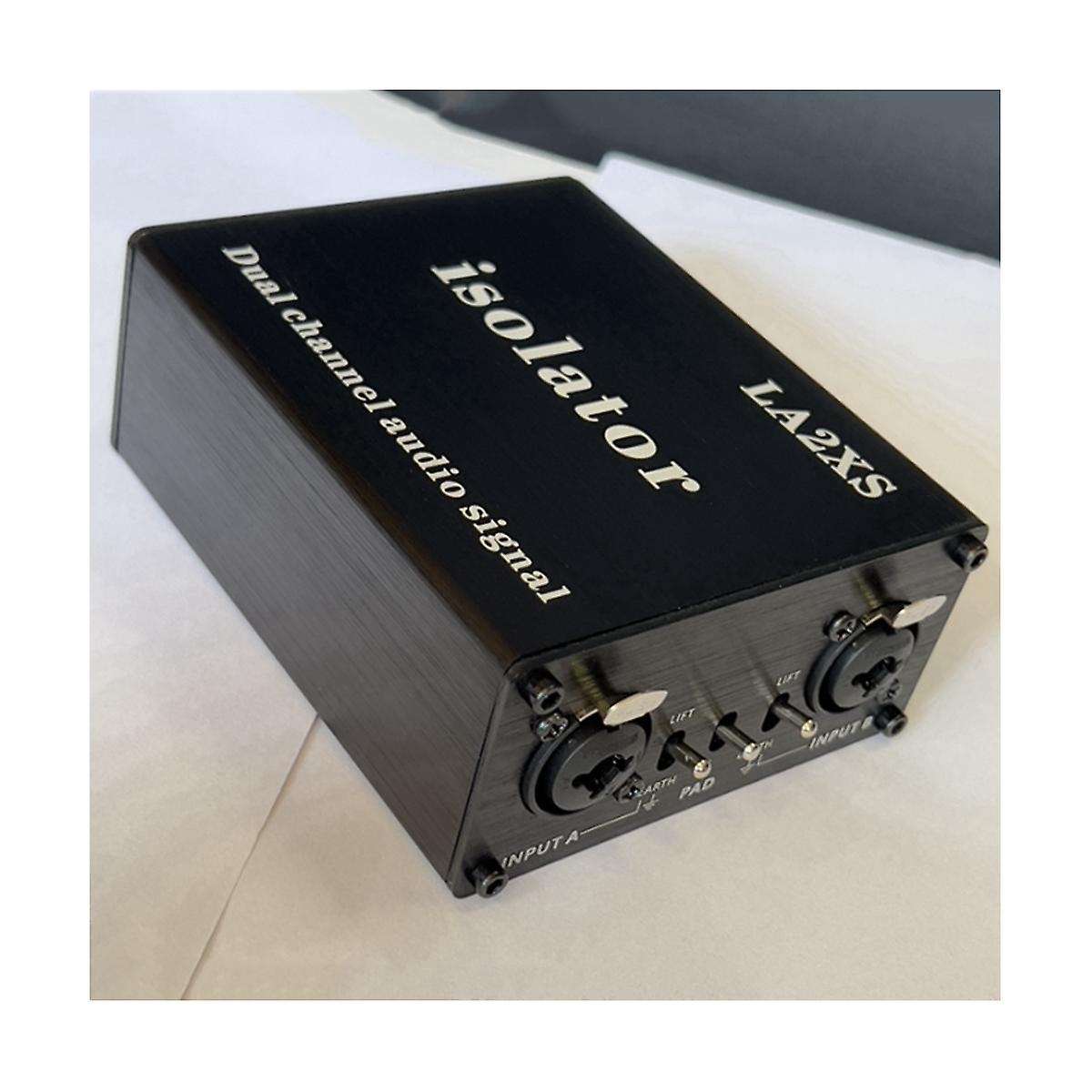1pcs Audio Isolator Noise Reduction Filter Eliminates Current Noise Dual-channel 6.5 Xlr Mixer Audio