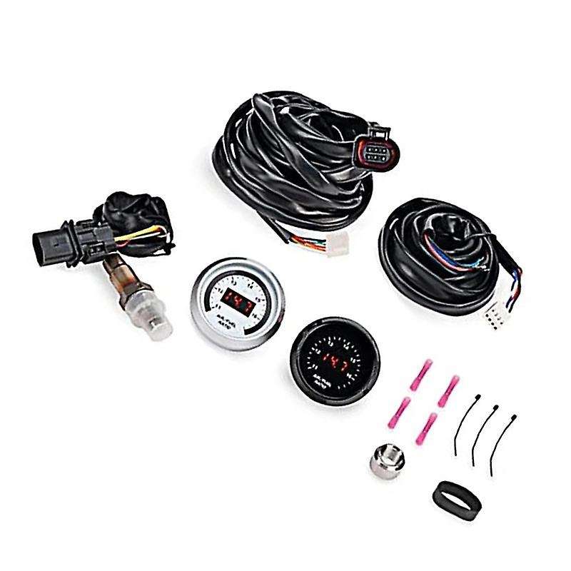 1set 30-4110 Afr 52mm Wideband O2 Uego Controller Gauge Air Fuel Afr with 4.9 Oxygen Sensor 0258017