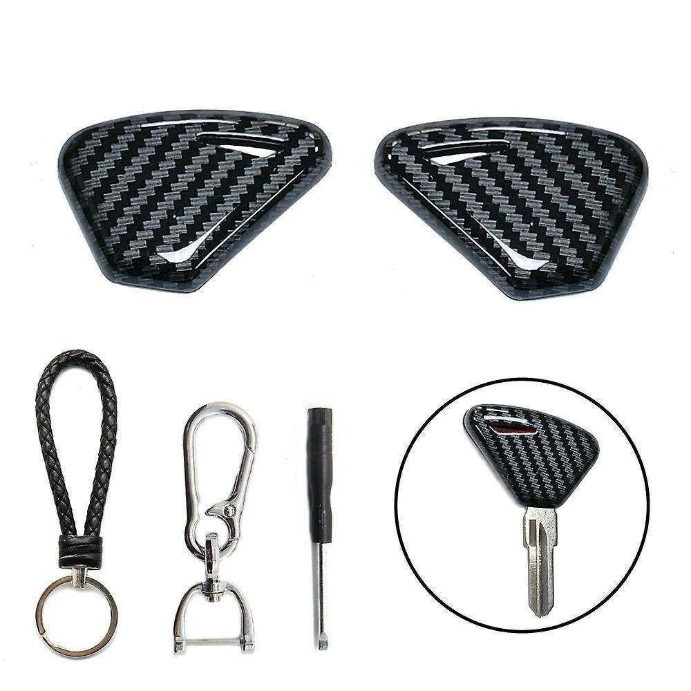 1Set Motorcycle Key Shell Protective Cover with Key Embryo for Tuono Dorsoduro 750 1200 MILL R Facto
