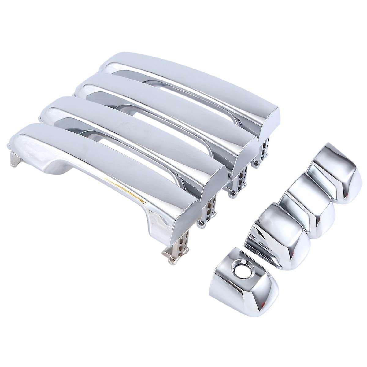 1set/4pcs Door Handle Chrome 69211-60090 for 4runner Gx460 Land Cruiser 2010-2018 Exterior Door Pull