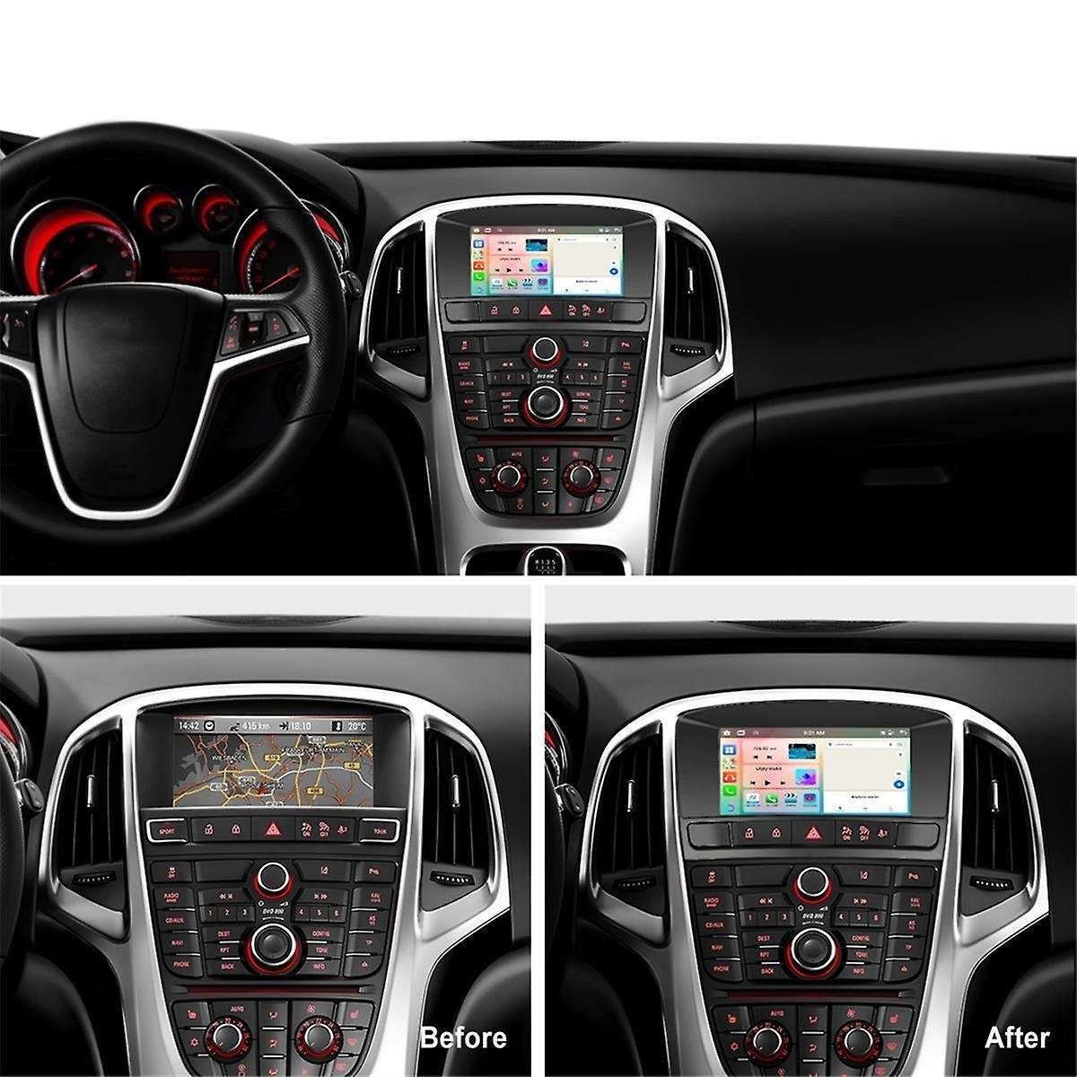 2 Din 4G+64G 7inch Car Stereo Radio Wireless Carplay Android Auto for Excelle 2010-2014 J 2011-2012