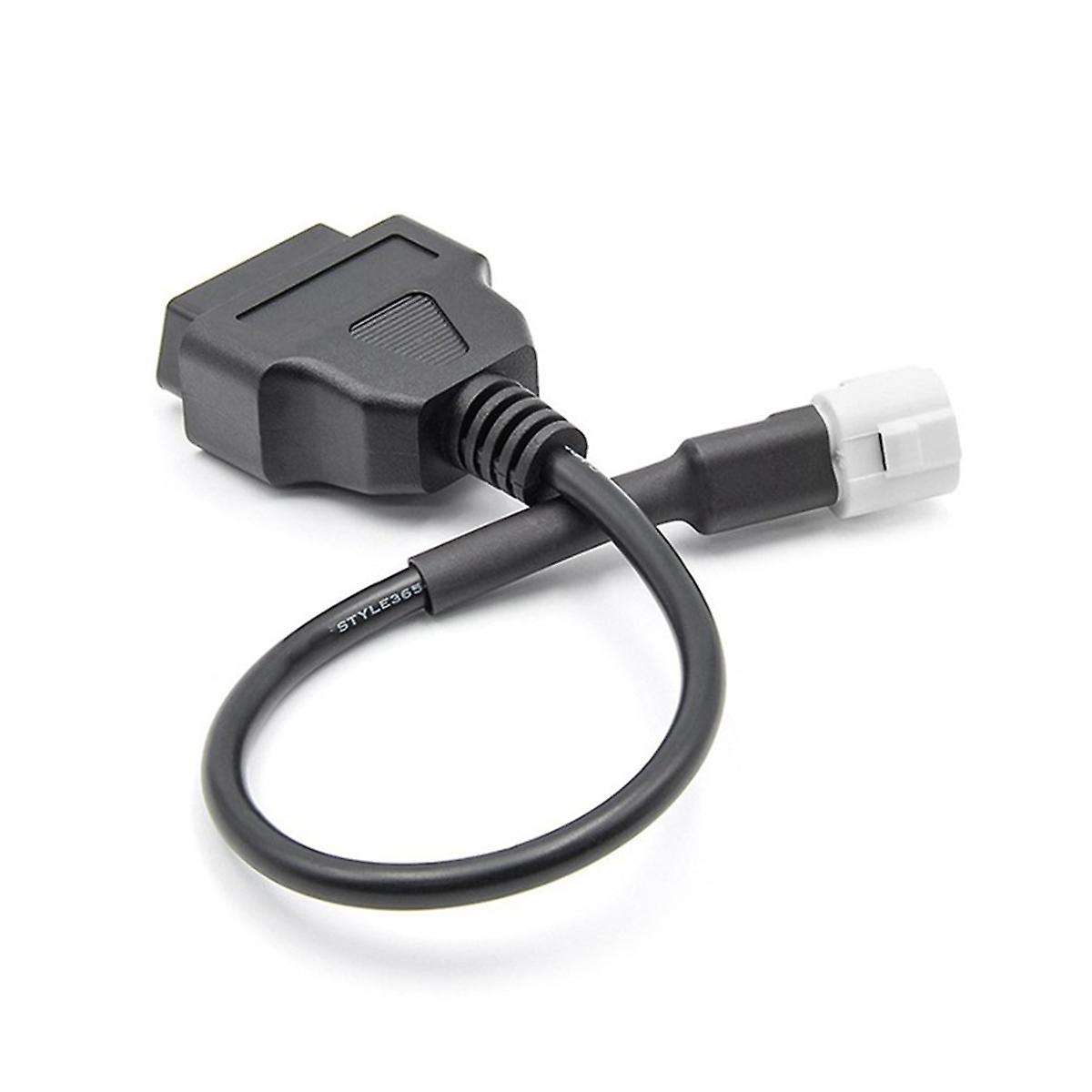 2 Pcs Obd Motorcycle Cable for 3 Pin Plug Cable Diagnostic Cable 3pin to Obd2 16 Pin Adapter