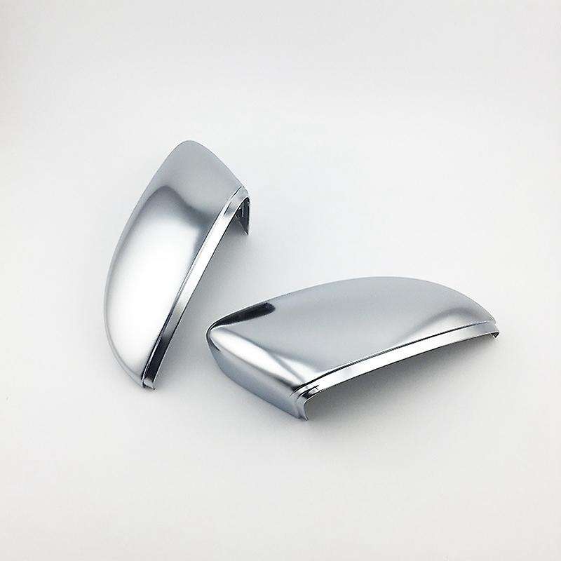 2 Pieces for Golf MK6 R20 Golf -6 Golf 6 R Side Wing Mirror Cover Caps Matte Chrome Rearview Mirror