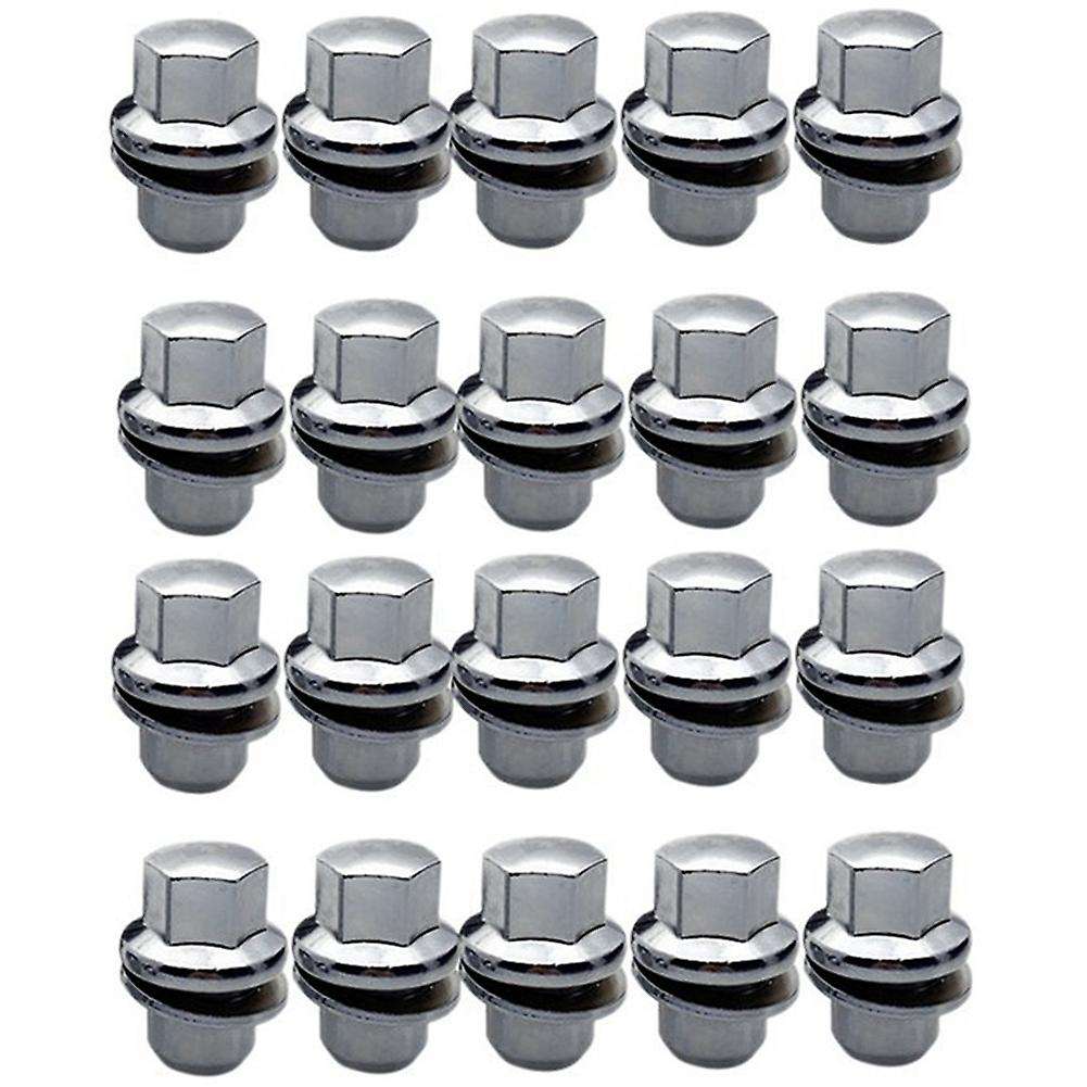 20 x Alloy Wheel Nut for Land L322 3 4 5 & Sport RRD500290 M14x1.5