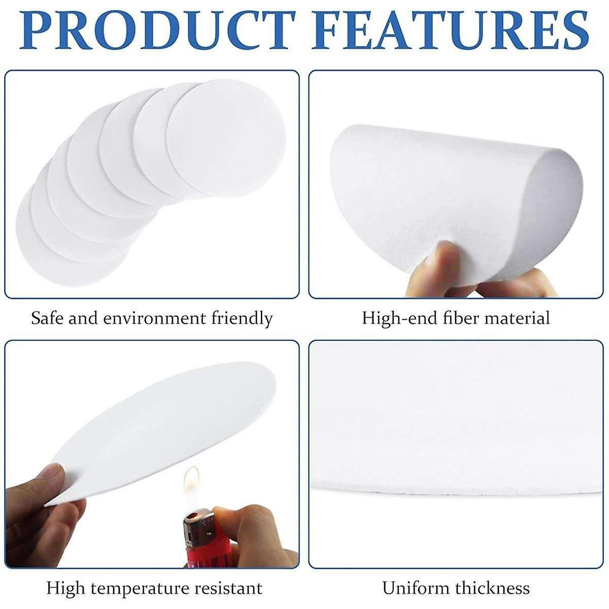 200 Sheets Kiln Microwave , Ceramic Fiber Paper Oven Insulation Hot Melt Kiln Paper