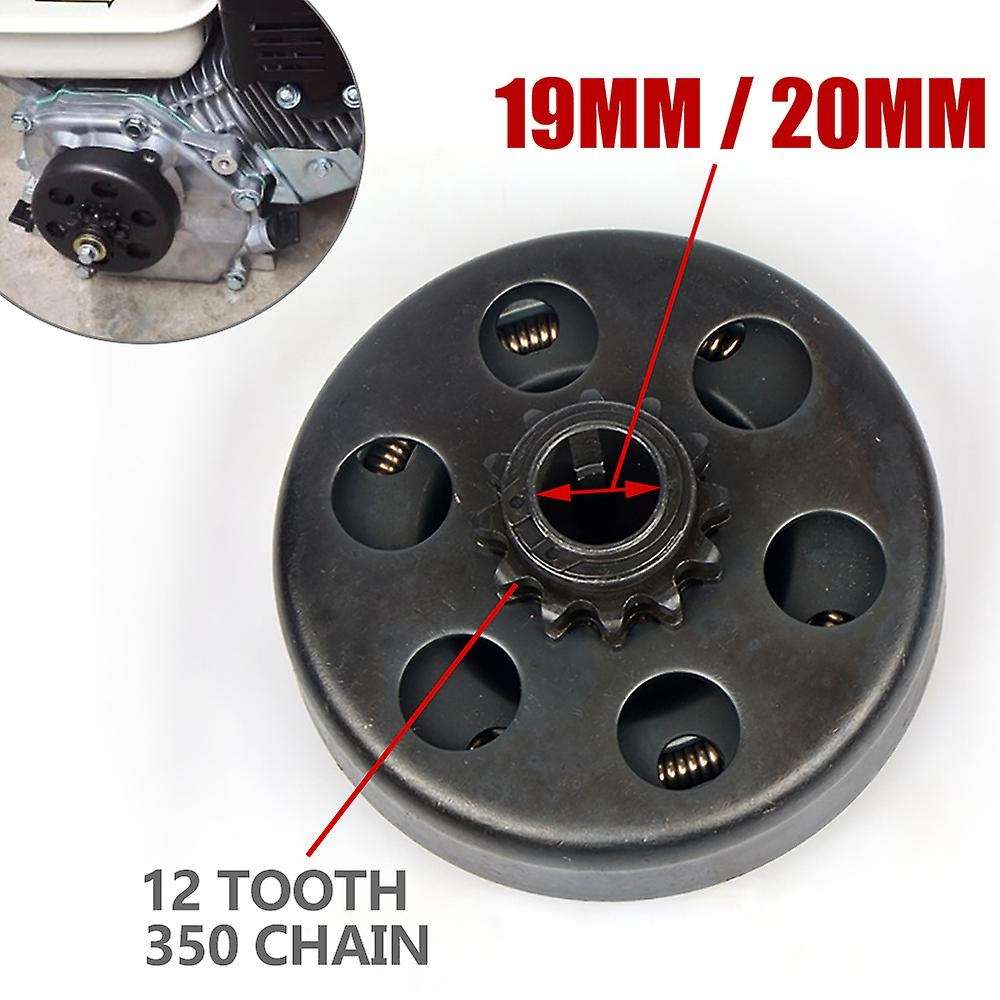 20MM 12 Tooth 350 Chain 168 Engine for GO Kart Karting Minibike Fun Centrifugal Coupling Automatic C