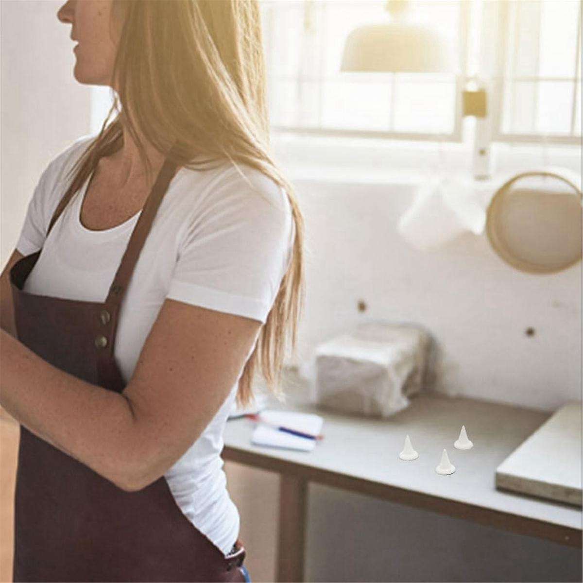 20Pc Tall Pottery Kiln Moveable Nails Ceramic Refractory Support Nails High Temperature Reusable Res