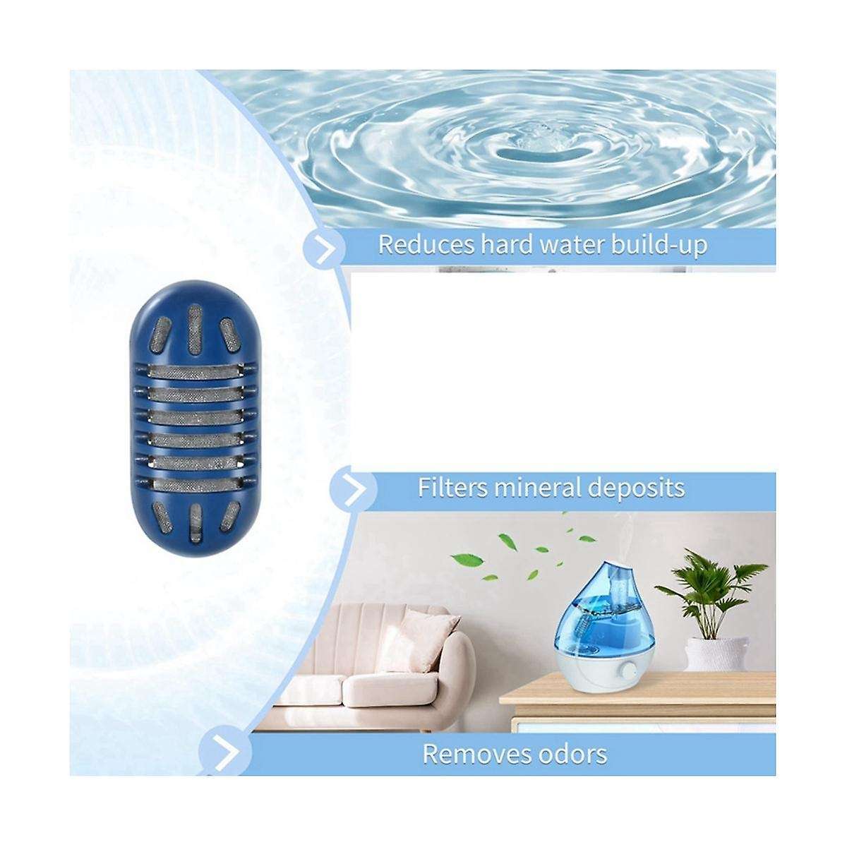 20pcs Ultrasonic Fish Tank Cleaner Demineralization Humidifier Filter Replacement Filter Elements P