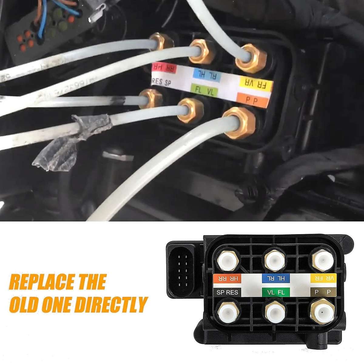 2123200058 Valve Block Air Suspension for 2007-2017 W164 W166 W212 W221 W251