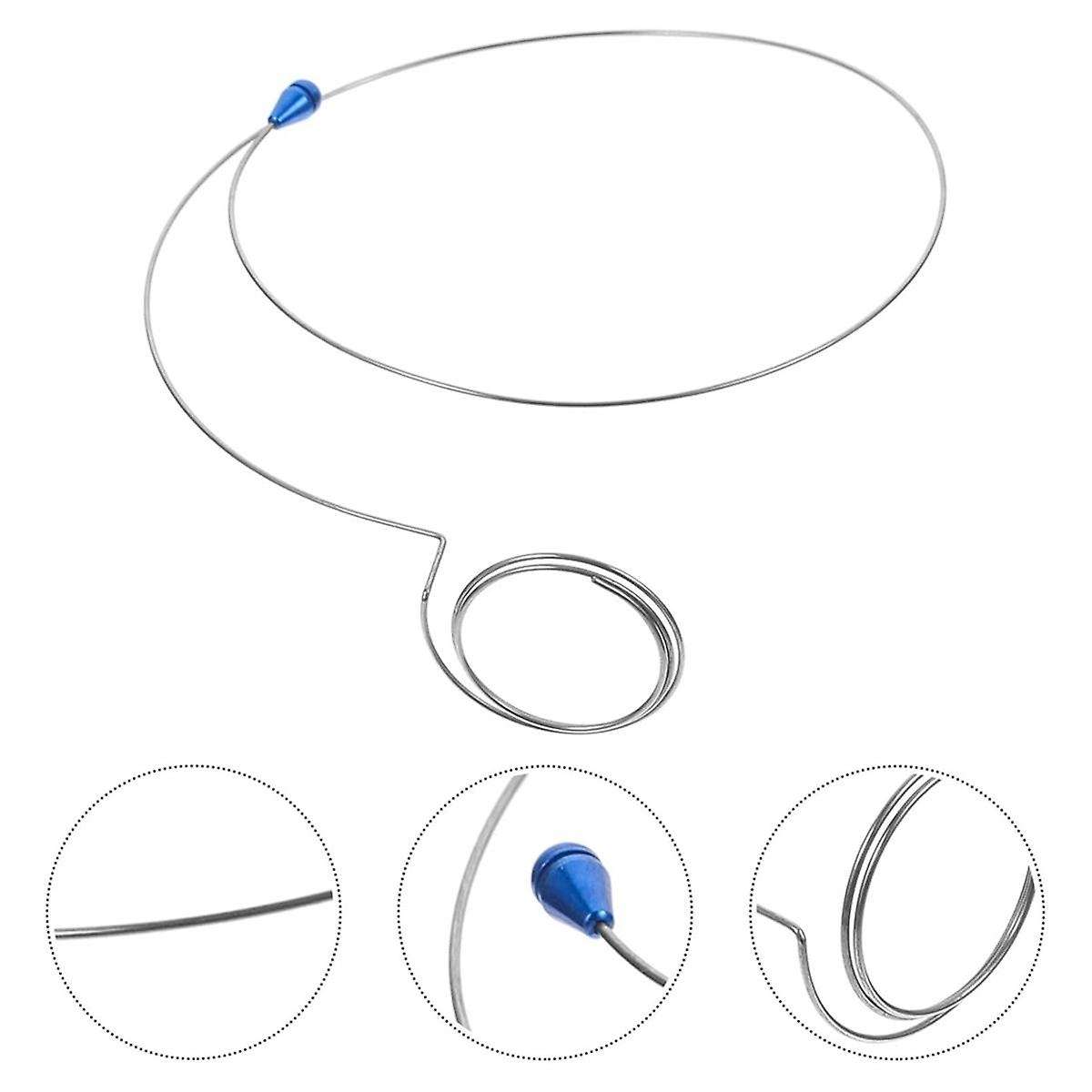 Cord Holders 3Pcs Stainless Steel Wire Eye Loupe Eyeglasses Holder Band Magnifier Bracket Watch Mag