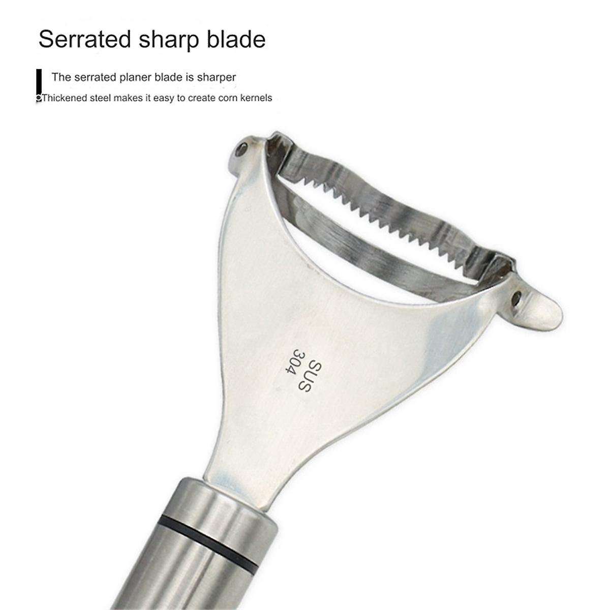 Corn Peelers, Corn Stripper Corn Cob Stripper Tool, Corn Cob Peeler, Stainless Steel Corn Thresher