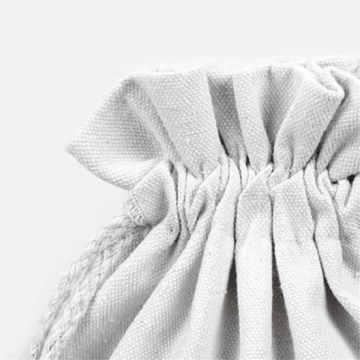 Cotton Drawstring Bags Muslin Bags Sachet Bag for Home Drawstring Cotton Storage Bag Advertising Bun