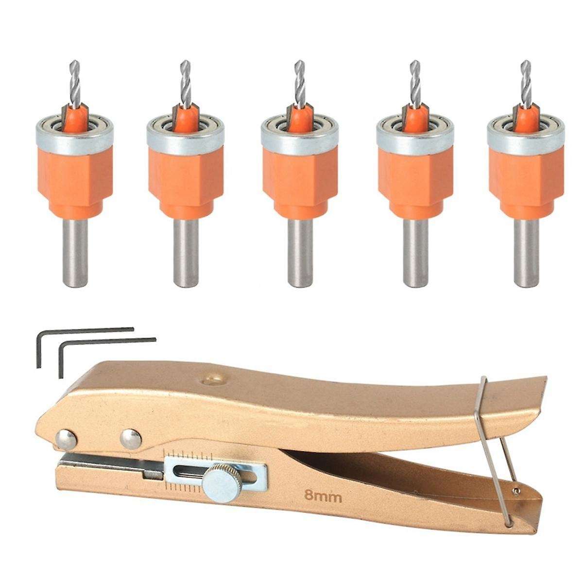 Countersink Drills Woodworking Hole Opener Drill Bit Router Core Limiter Countersunk Head Screw Ope