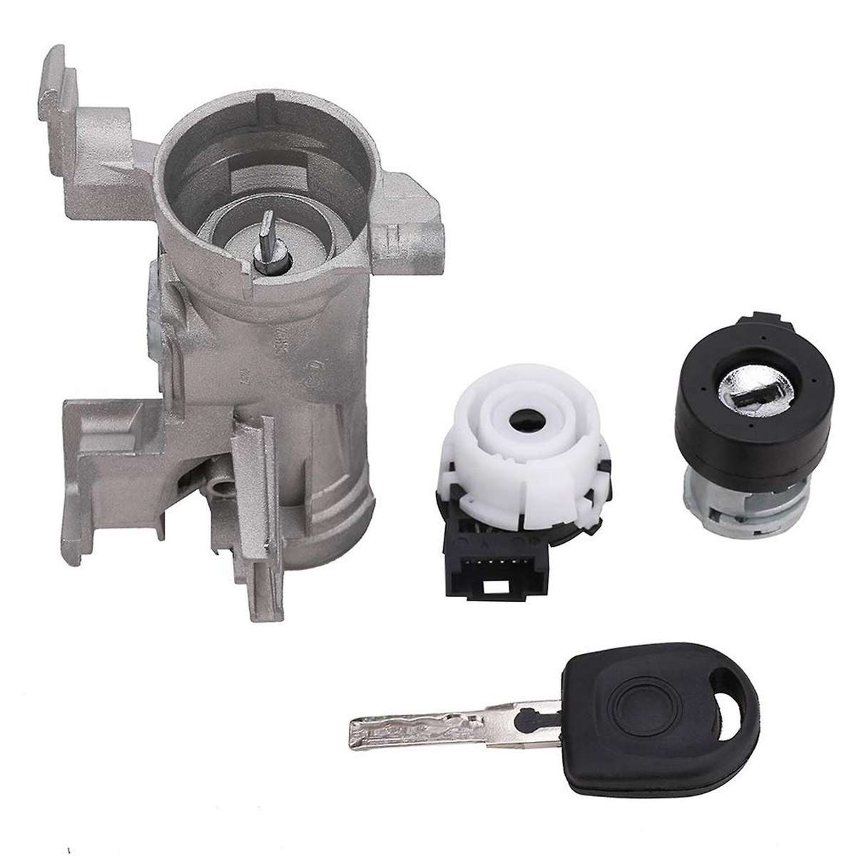 Cylinder Switch Ignition Switch Lock and Steering Lock with Key 1k0905865 5q0905865a 1k0905841 1k09