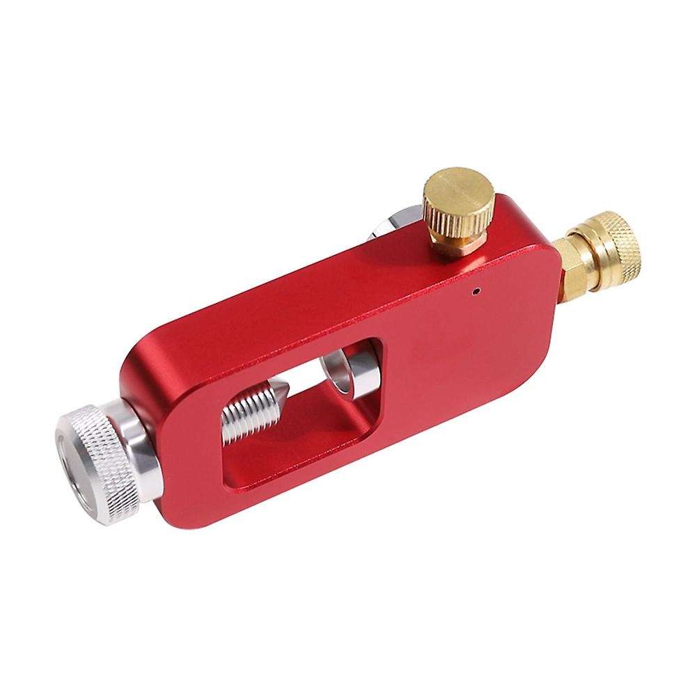 Diving Tank Refill Adapter with 5000Psi Pressure Gauge Diving Oxygen Cylinder Refill Adapter for Oxy