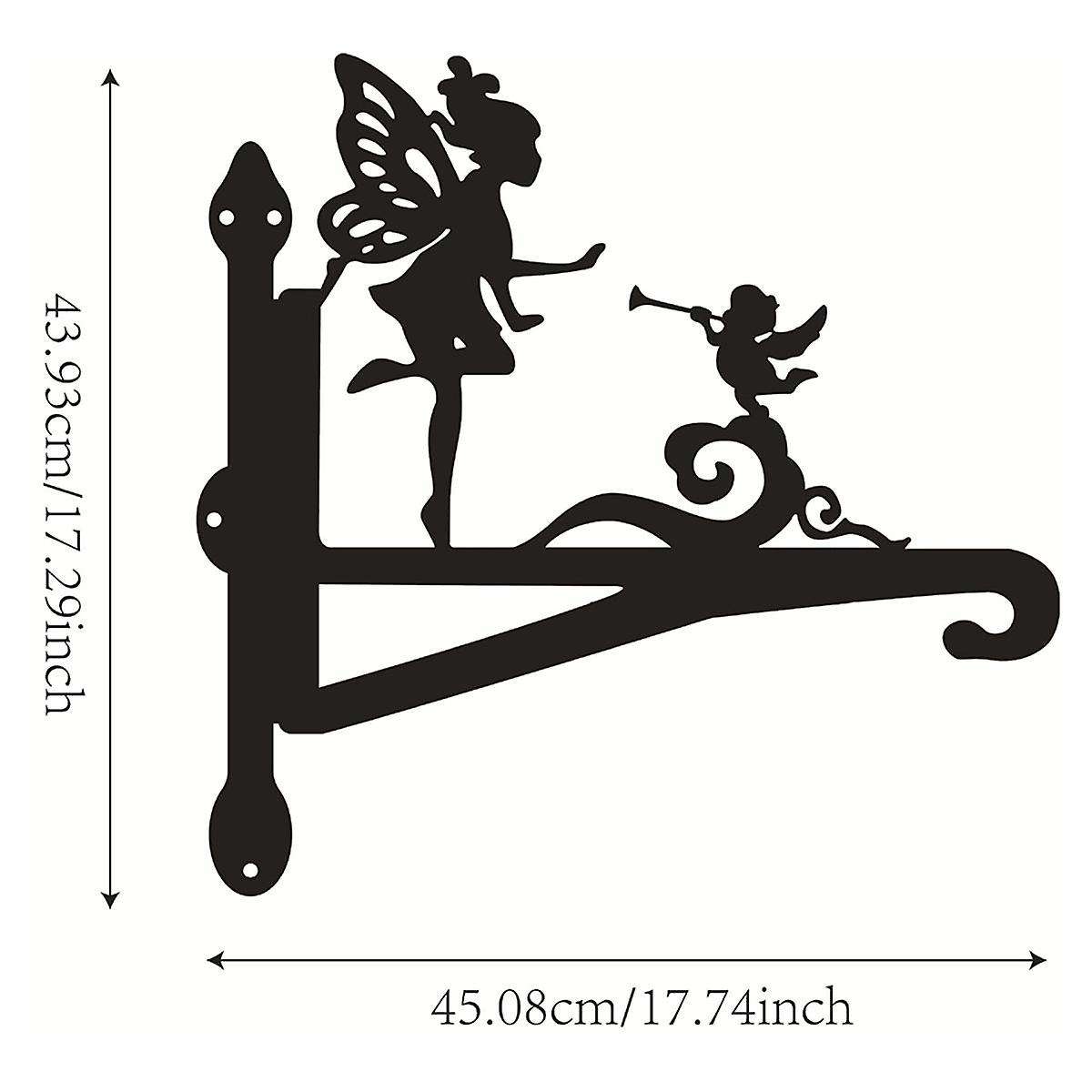 Dog Hanging Plant Hanger Bracket for Bird Feeders, Suitable for Wind Chimes, Flower Pots and Lantern