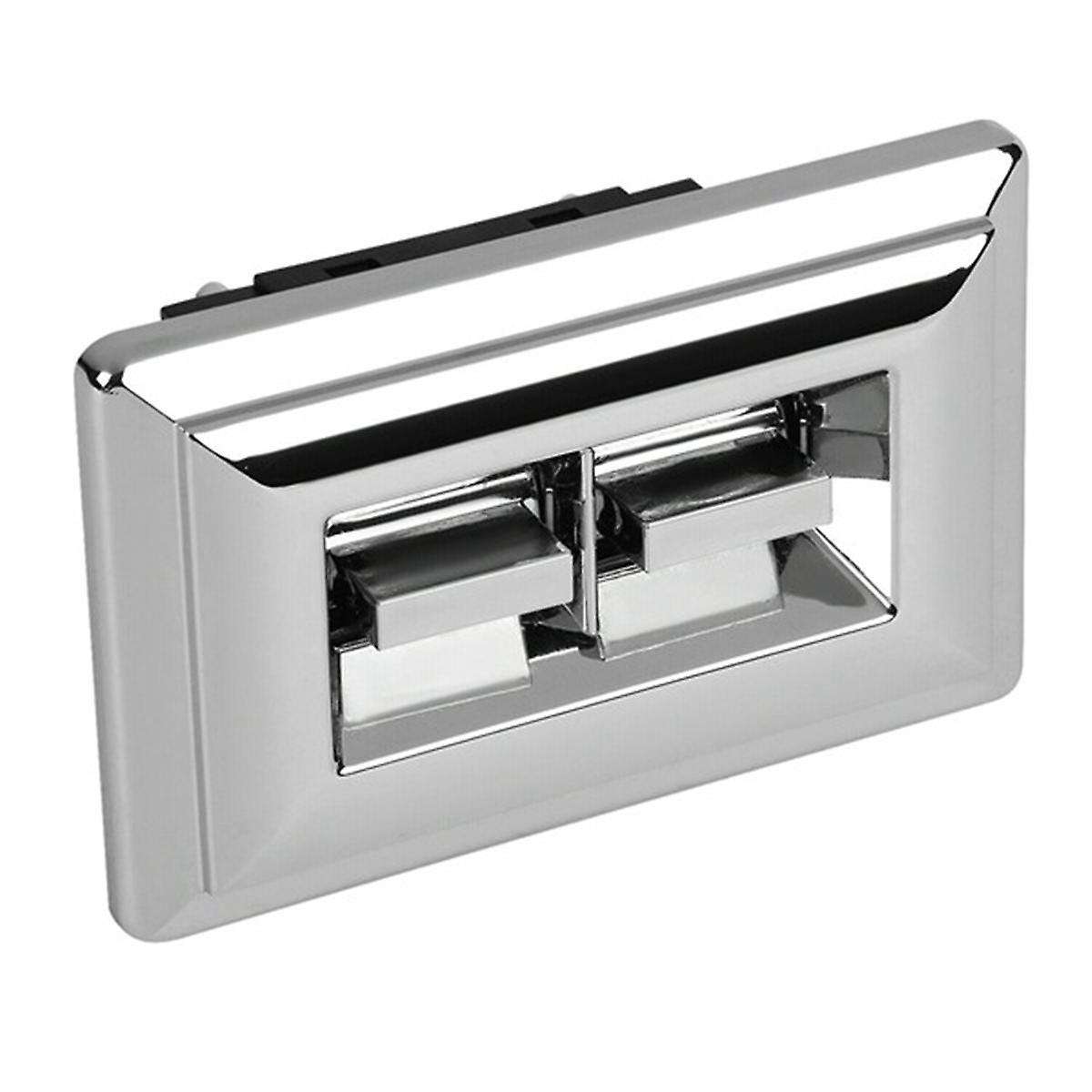 Door Window Switch Driver Side for Pickup Truck Chrome 2 Button