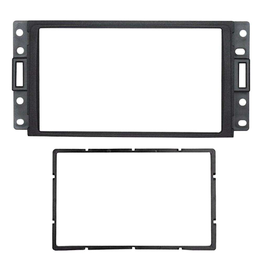 Double Din Fascia for H3 /SAAB 97X/ Radio DVD Stereo CD Panel Dash Mount Trim Frame