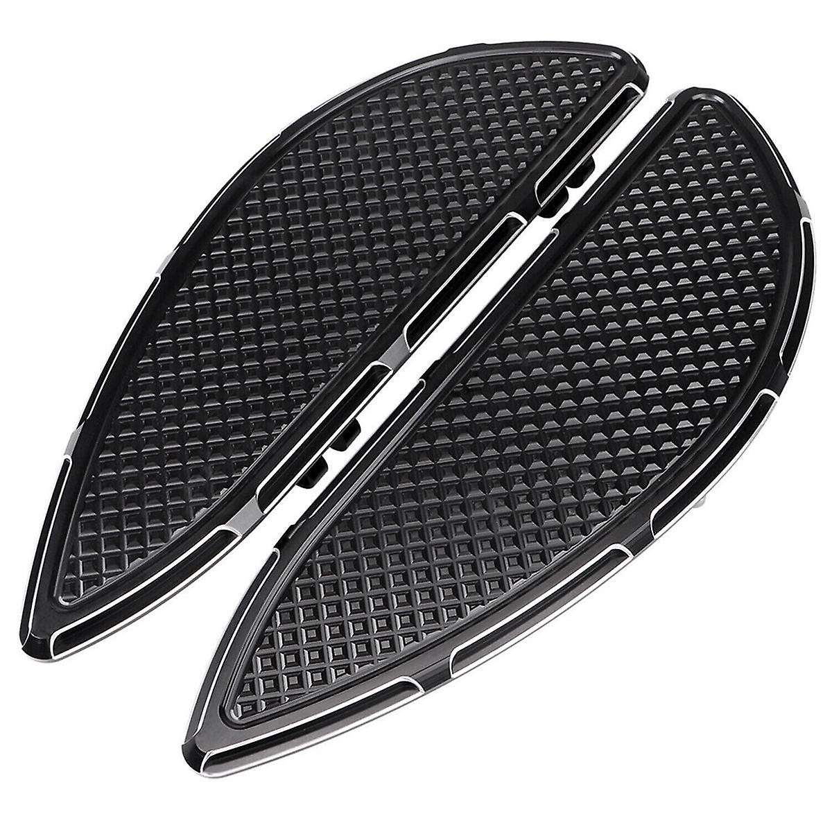 Driver Stretched Floorboards Foot Boards for Glide Dyna FLD