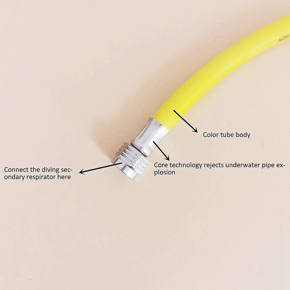 Durable Scuba Diving BCD Medium Pressure Hose Scuba Diving Regulator