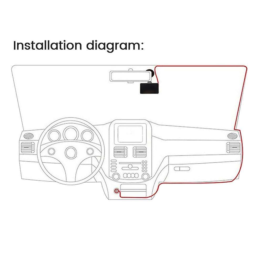 Dvr Motorcycle Camera Vehicle Recorder Car Recorder Motorcycle Supplies