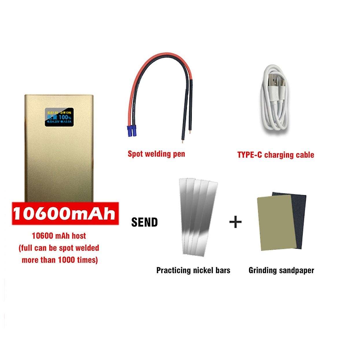 Dx10 5300 Mah Portable Spot Welder Oled Adjustable Battery Spot Welding Machine Welder Tools Spot