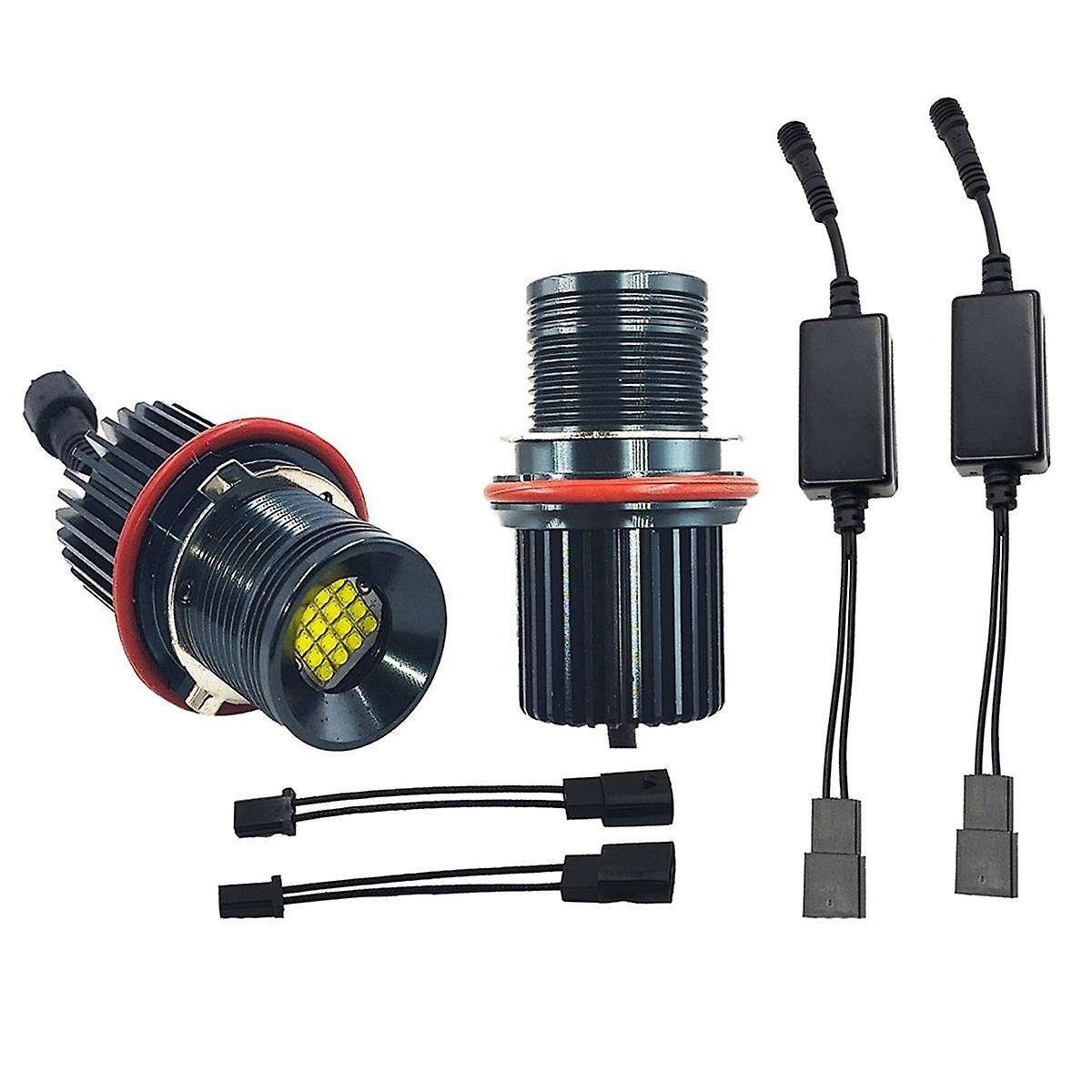 E39 G80 Headlight Bulb 6000k Led Angel Eyes Lights Canbus For
