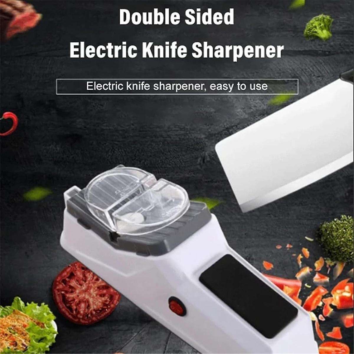 Electric Knife Sharpener Multifunctional Portable Electric Knife Sharpener USB Adjustable Electric K