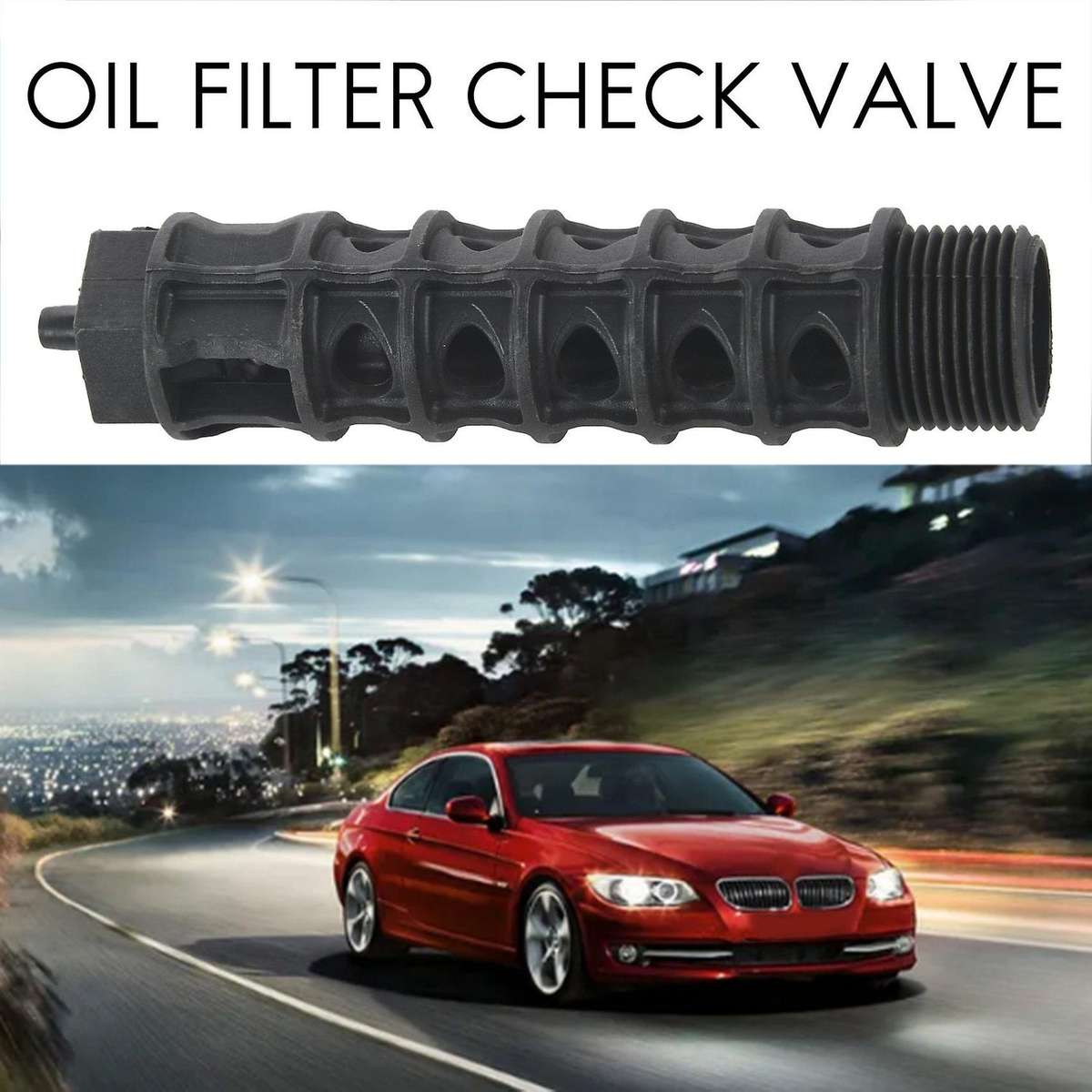 Engine Oil Filter One Way Valve for Cruze Sonic Aveo Opel 5541525 93186324 55353322 12992593