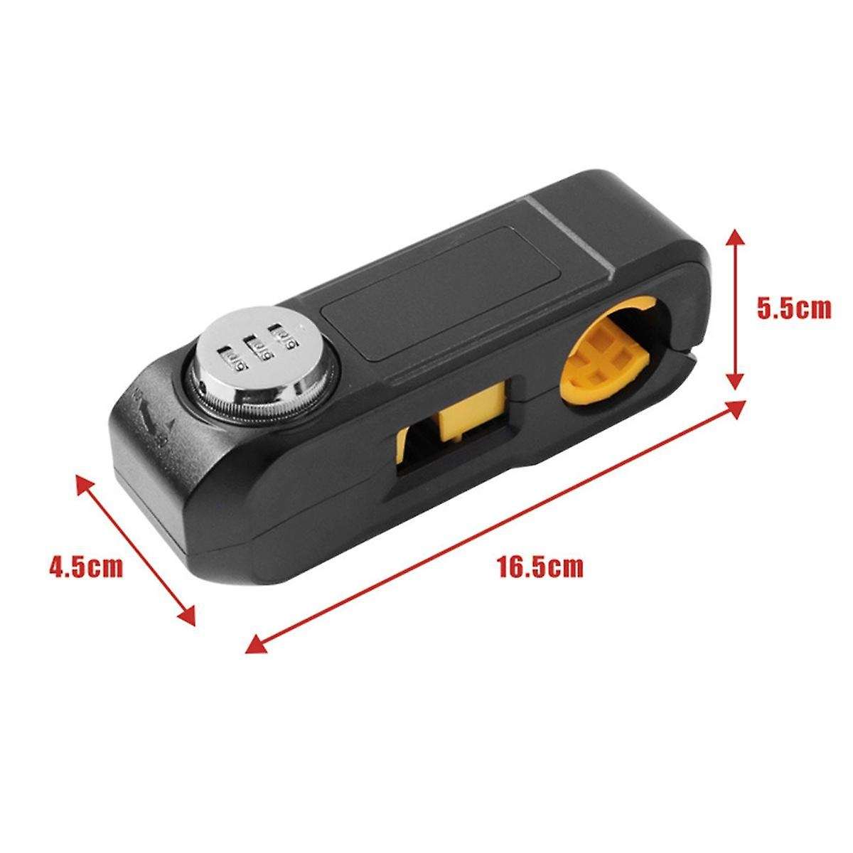 E-scooter Grip Lock Security Safety Locks Handlebar Handset Brake Lever Disc Locking for M365 Pro Bl