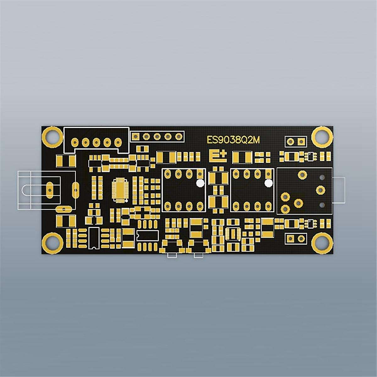 ES9038Q2M Decoding Board I2S Input Asynchronous USB Module Decoders DSD512 PCM768KHz ES9038Q2M Decod